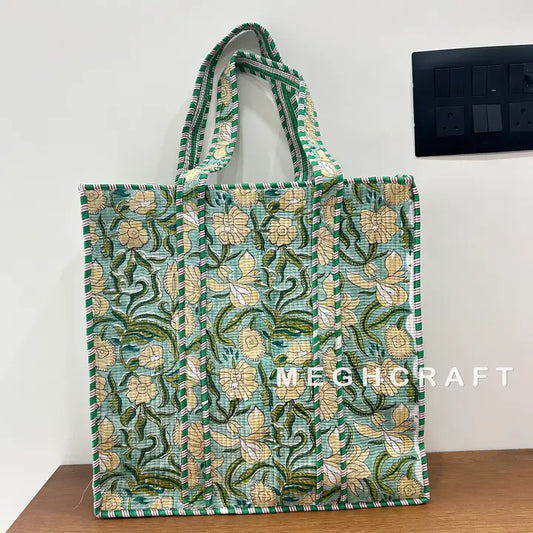 Quilted Tote Bag