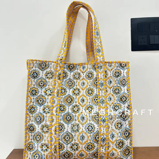 Quilted Tote Bag