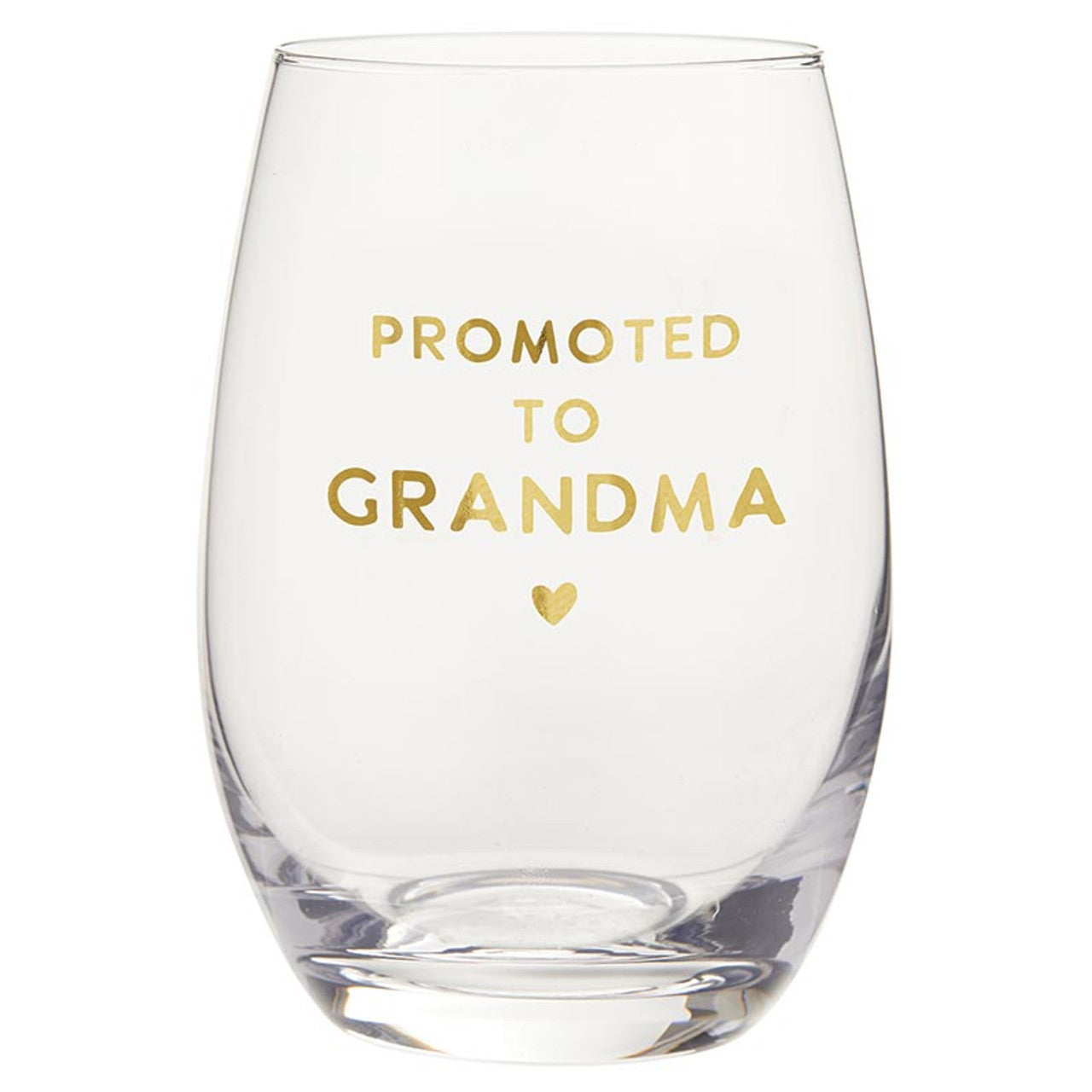 Promoted to Grandma/Grandpa Glass