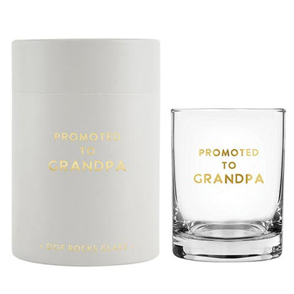 Promoted to Grandma/Grandpa Glass