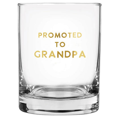 Promoted to Grandma/Grandpa Glass