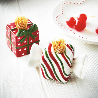 Present Toothpick Holder