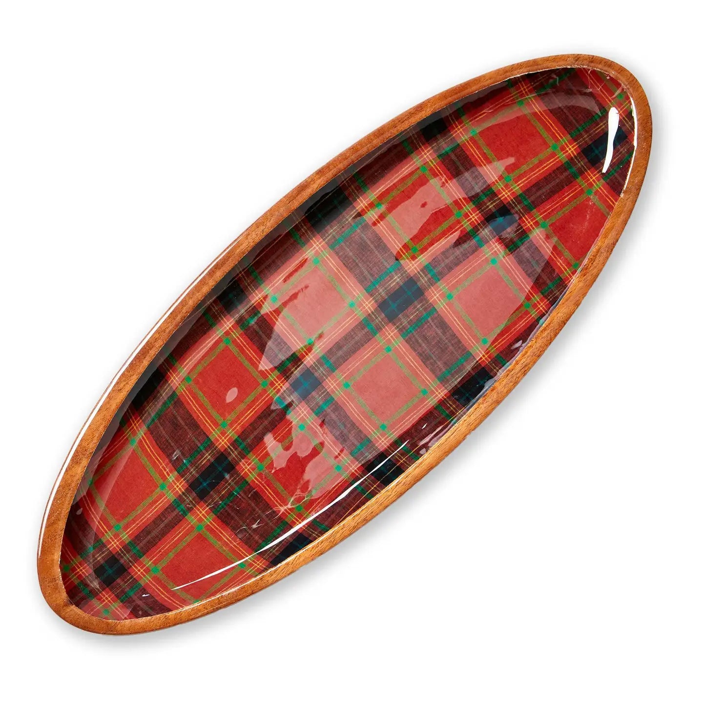 Holiday Plaid Platter