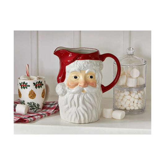 Vintage Santa Pitcher