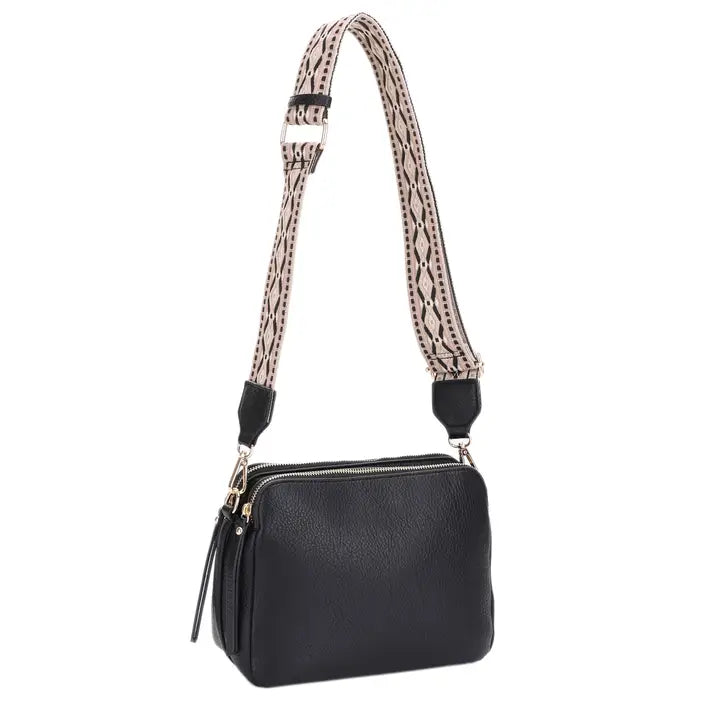 Mila Crossbody Bag with Guitar Strap