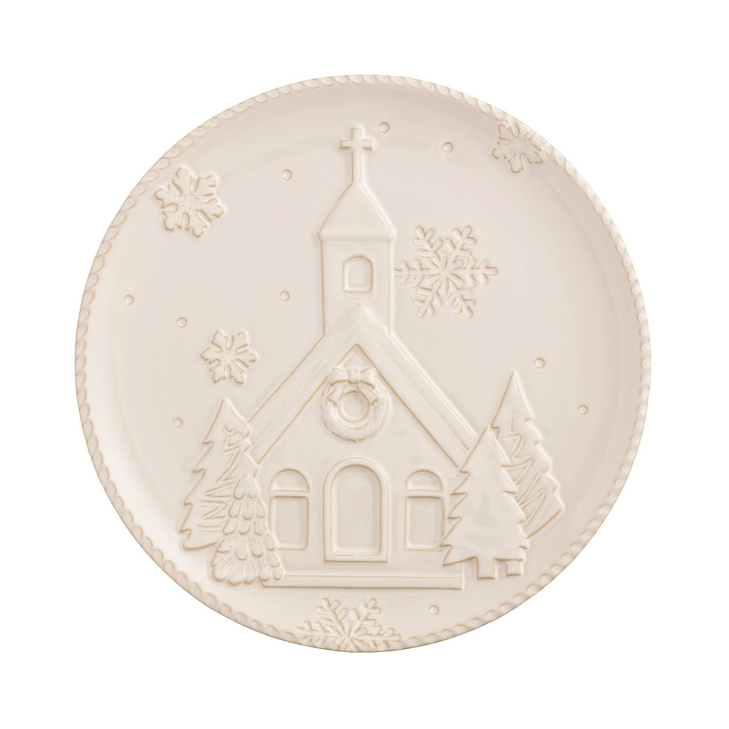 White Church Plate