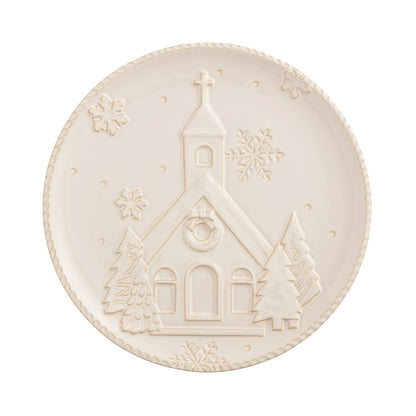 White Church Plate