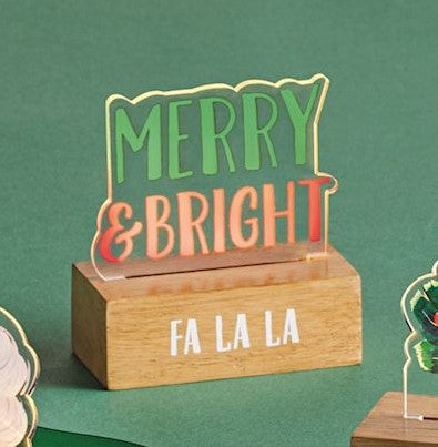 Christmas Light-Up Sitters