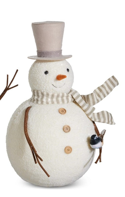Whimsical Top Hat Snowman