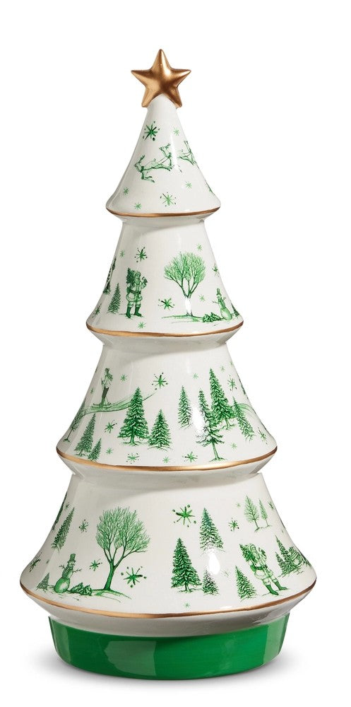 Christmas Scene Trees