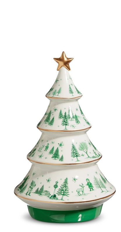 Christmas Scene Trees