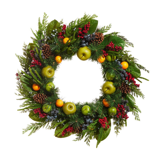 Mixed Fruit Wreath