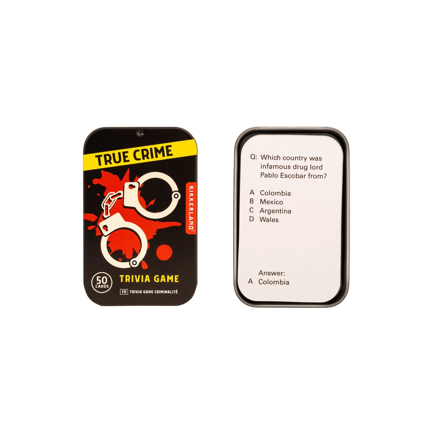 Trivia Game - True Crime