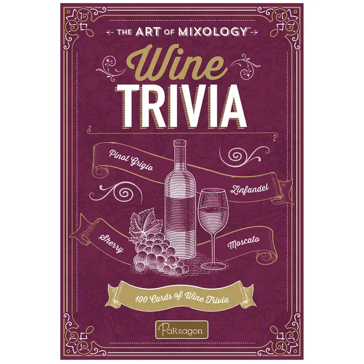 Wine Trivia Cards - The Art of Mixology
