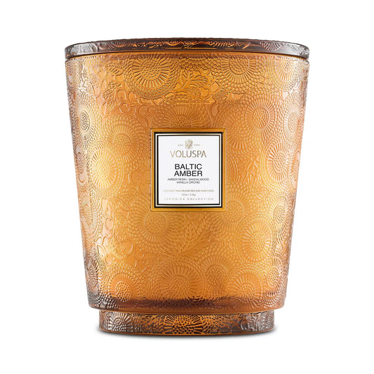 Baltic Amber 5-Wick Hearth Candle