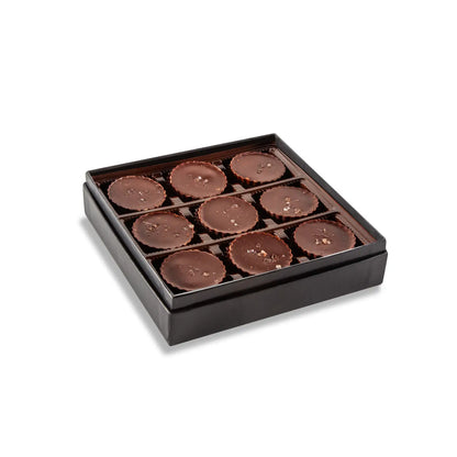 Bourbon Smoked Sea Salt Caramels