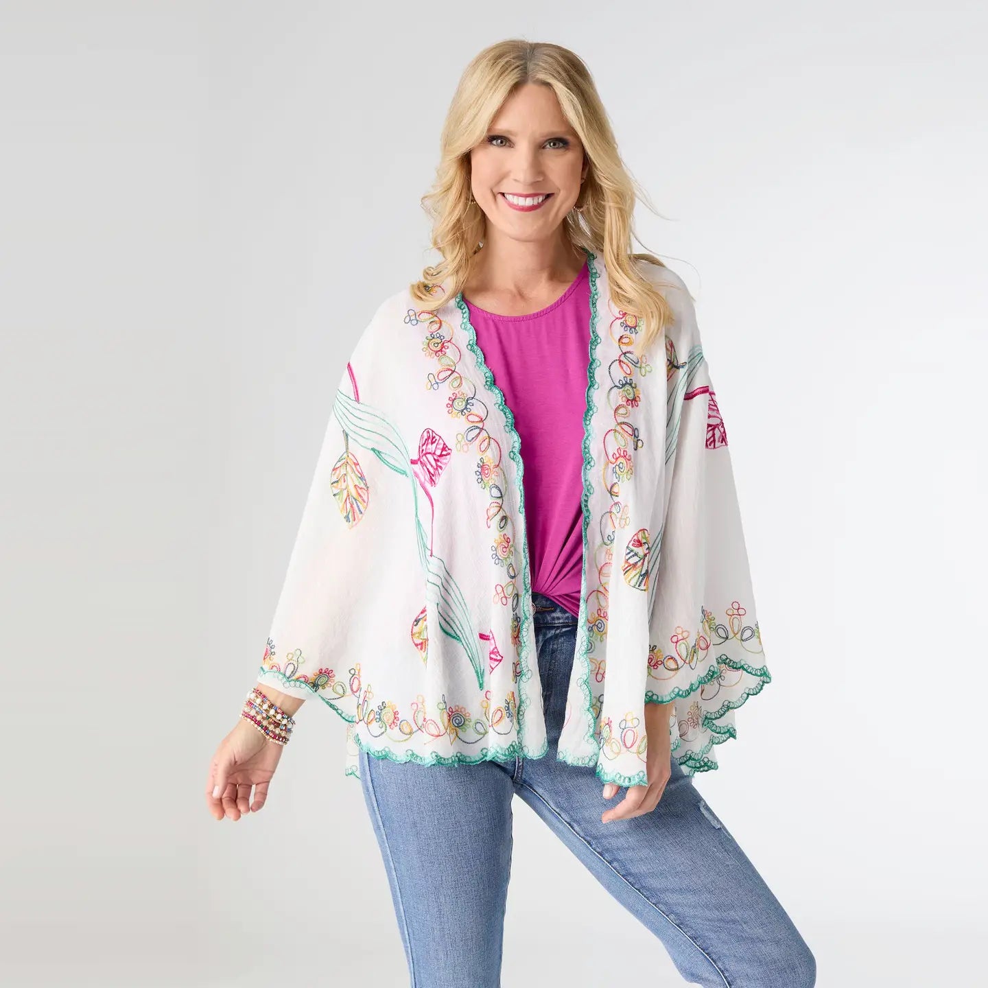 Jovie Embroidered Top