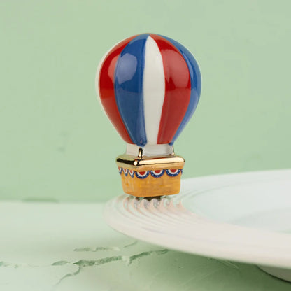 Red, White and Balloon - Nora Fleming