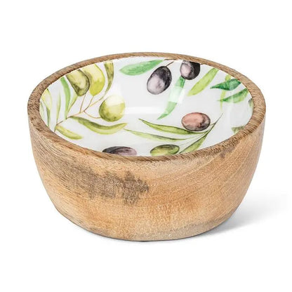Olives & Leaves Small Bowl