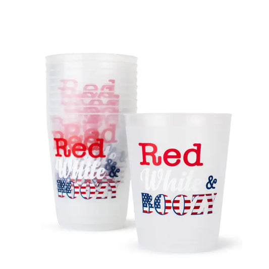 Red, White & Booze Party Cups
