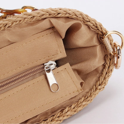 Linked-Chain Handwoven Bag