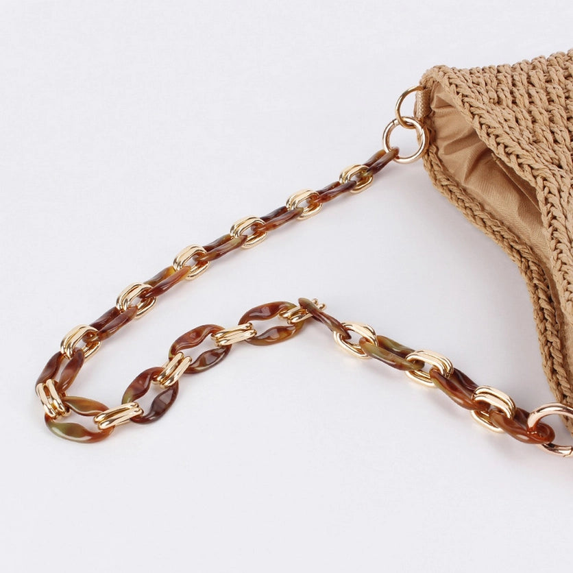 Linked-Chain Handwoven Bag