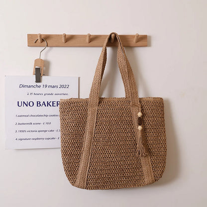 Handwoven Straw Bag