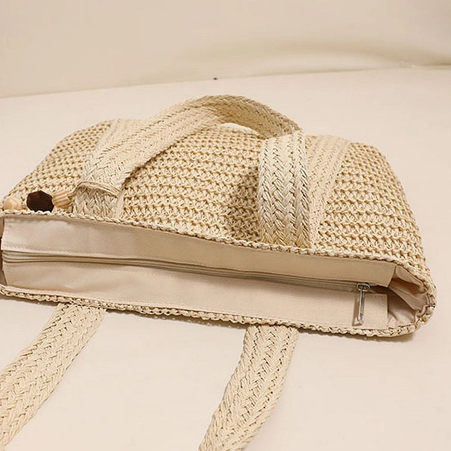 Handwoven Straw Bag