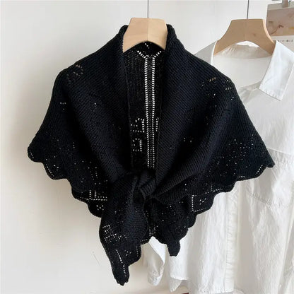 Knit Triangle Shawl