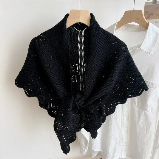 Knit Triangle Shawl