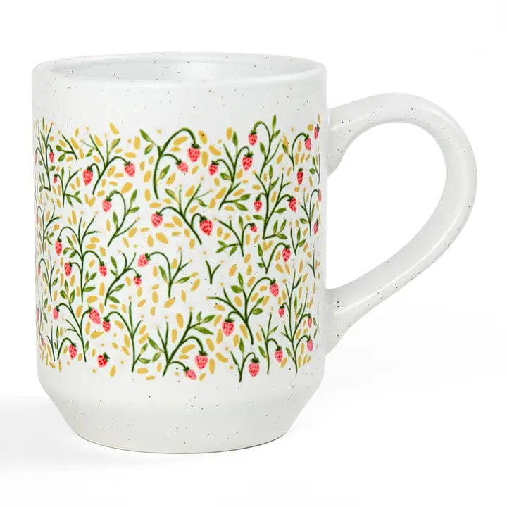 Strawberry Meadow Mug - 14oz