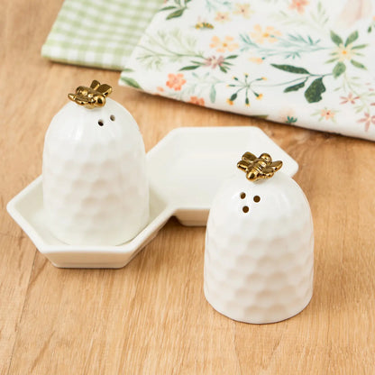 Beehive Salt+Pepper Set