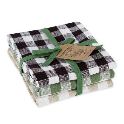 Green House Checks - Set of 3