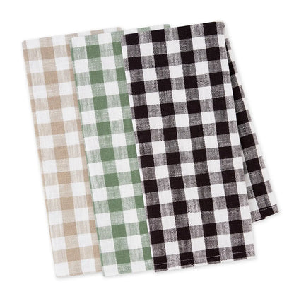 Green House Checks - Set of 3