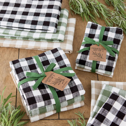 Green House Checks - Set of 3