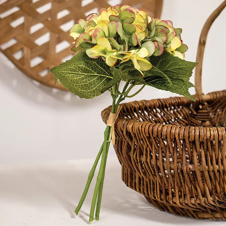 Green & Pink Hydrangea Bouquet