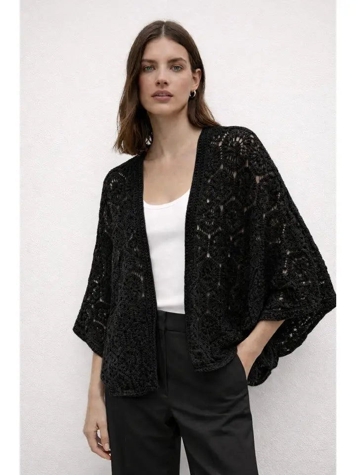 Lightweight Crochet Cardigan