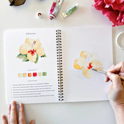 Tropical Watercolor Workbook - Emily Lex