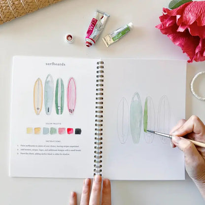 Tropical Watercolor Workbook - Emily Lex