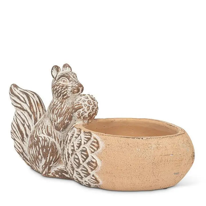Squirrel / Acorn Planter