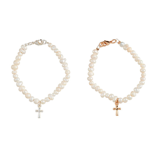 Petite Cross Bracelet