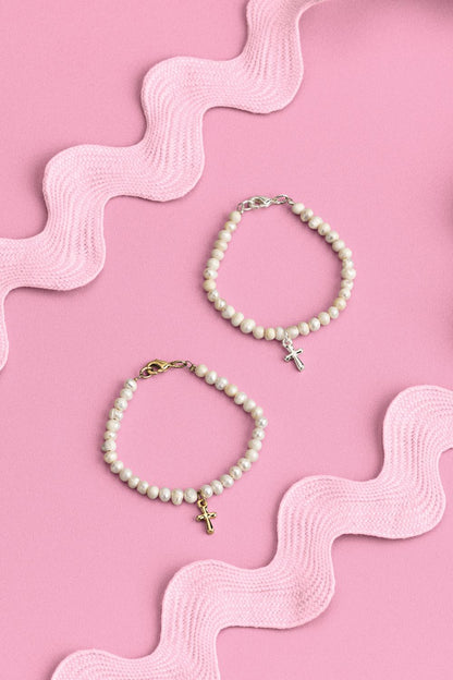 Petite Cross Bracelet