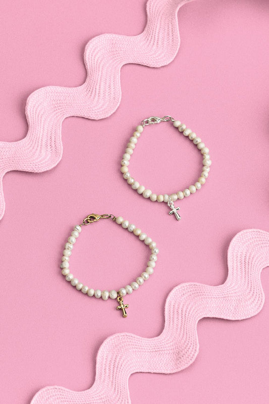 Petite Cross Bracelet