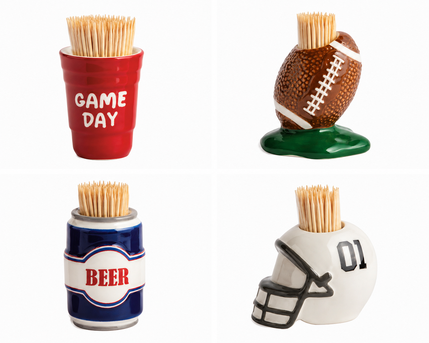 Tailgate Toothpick Holder