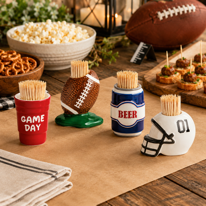 Tailgate Toothpick Holder