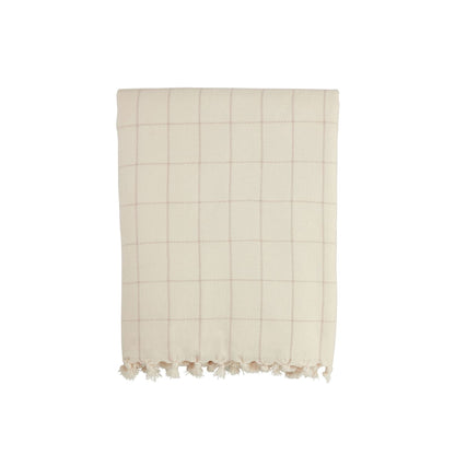 Woven Checkered Blanket
