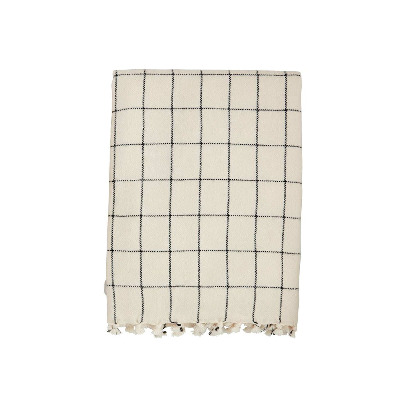 Woven Checkered Blanket