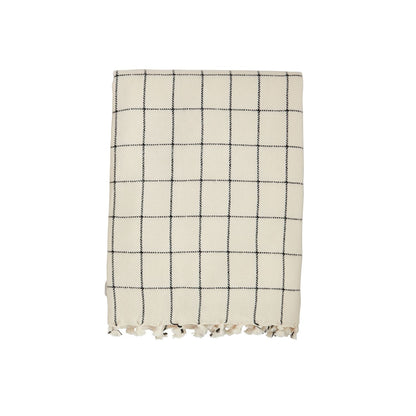 Woven Checkered Blanket