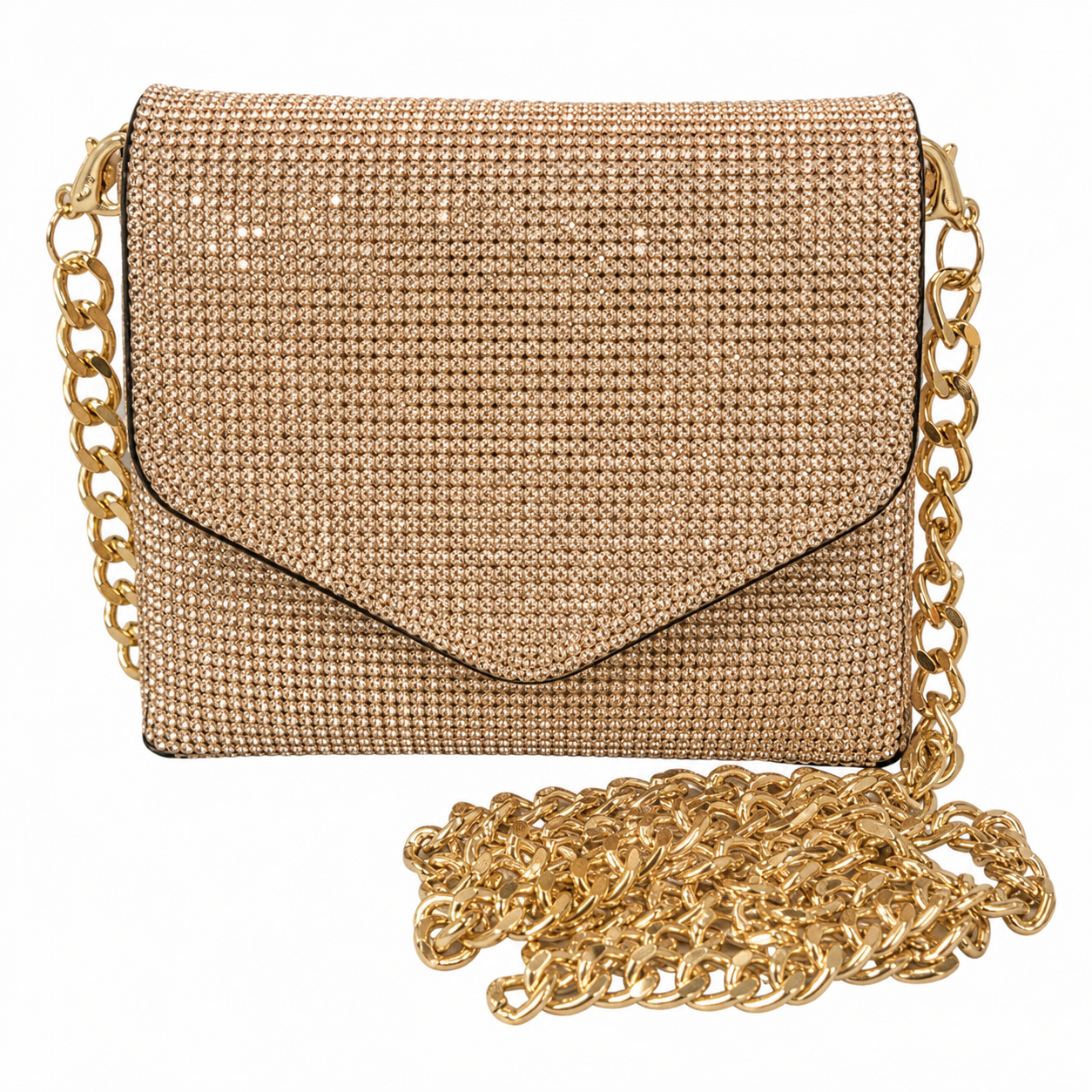 Crystal Paved Micro Crossbody
