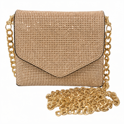 Crystal Paved Micro Crossbody
